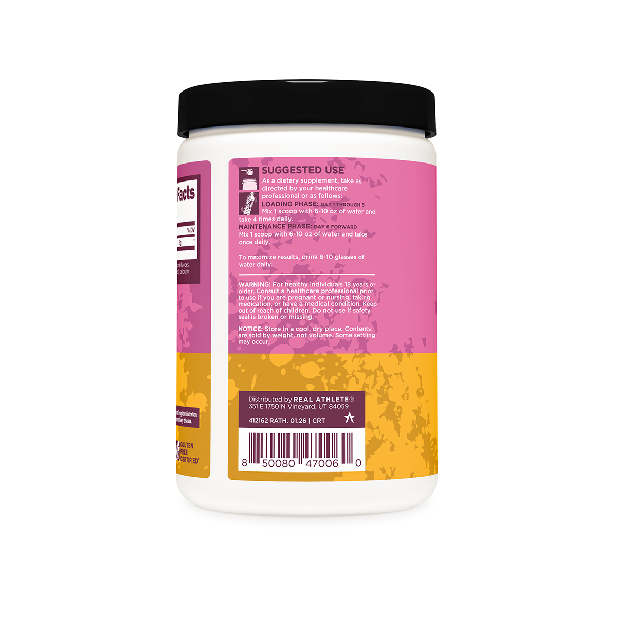 real athlete supps creatine peach mango | peach mango creatine powder | fruity creatine muscle support | peach mango strength creatine | refreshing creatine performance boost.