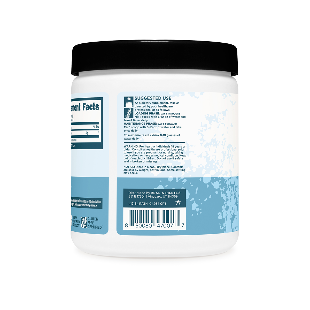 real athlete supps creatine unflavored | pure unflavored creatine powder | clean creatine for strength | unflavored creatine muscle support | daily creatine performance boost.