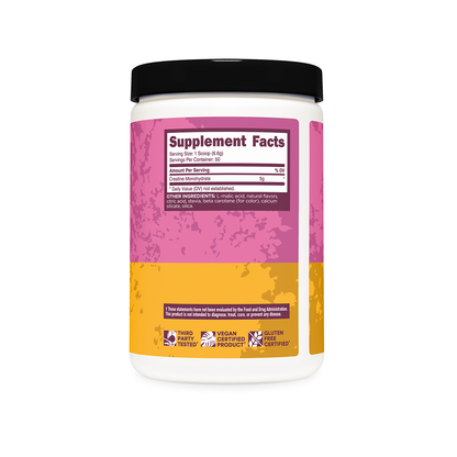Real Athlete Supps Creatine Peach Mango | Peach Mango Creatine Powder | Fruity Creatine Muscle Support | Peach Mango Strength Creatine | Refreshing Creatine Performance Boost.