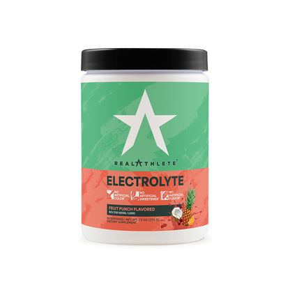 Real Athlete Supps Electrolytes Fruit Punch | Fruit Punch Hydration Drink | Electrolyte Boost Fruit Punch | Natural Fruit Punch Electrolytes | Fruit Punch Fitness Hydration.