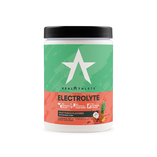 Real Athlete Supps Electrolytes Fruit Punch | Fruit Punch Hydration Drink | Electrolyte Boost Fruit Punch | Natural Fruit Punch Electrolytes | Fruit Punch Fitness Hydration.
