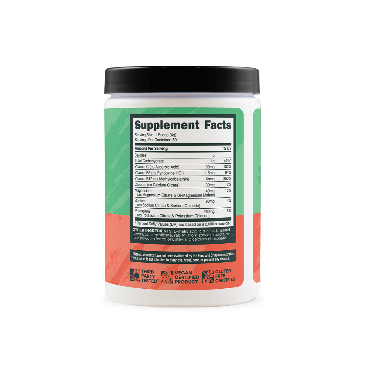 Real Athlete Supps Electrolytes Fruit Punch | Fruit Punch Hydration Drink | Electrolyte Boost Fruit Punch | Natural Fruit Punch Electrolytes | Fruit Punch Fitness Hydration.