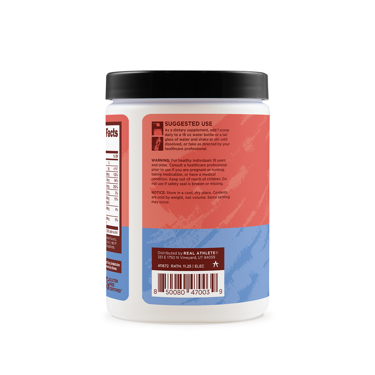 Real Athlete Supps Electrolytes Mixed Berry | Mixed Berry Hydration Drink | Electrolyte Boost Mixed Berry | Natural Mixed Berry Electrolytes | Mixed Berry Fitness Hydration.