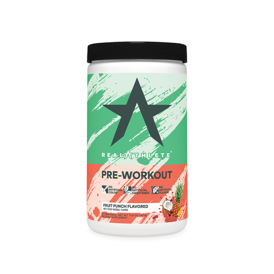 Real Athlete Supps Pre Workout Fruit Punch | Fruit Punch Energy Booster | Fruit Punch Pre Workout Mix | Natural Fruit Punch Workout | Fruit Punch Muscle Fuel.